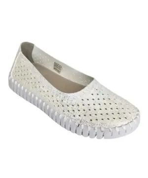 Alternative view of Manoletinas Ilse Jacobsen de Mujer modelo TULIP 3578 en blanco