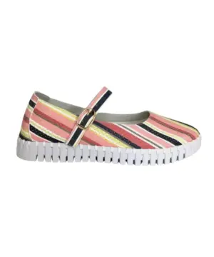 Manoletinas Ilse Jacobsen de Mujer modelo TULIP STRIPE 3995 en rosa