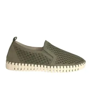 Mocasines Ilse Jacobsen de Hombre modelo TULIP 140 MEN en verde