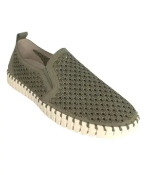 Alternative view of Mocasines Ilse Jacobsen de Hombre modelo TULIP 140 MEN en verde