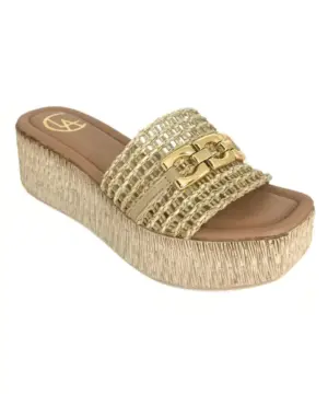 Alternative view of Zuecos Vendetta By Claudia de Mujer modelo 13C-NAKU en beige