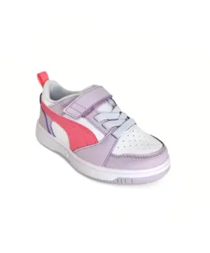 Alternative view of Deportivos Puma de Niña modelo PUMA REBOUND V6 397419 en lila