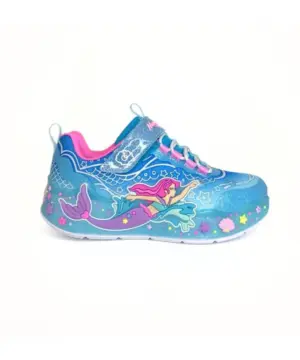 Deportivos Skechers de Niña modelo 303060L BLMT en azul