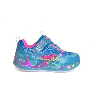 Alternative view of Deportivos Skechers de Niña modelo 303060L BLMT en azul