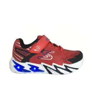 Alternative view of Deportivos Skechers de Niño modelo 400138L RDBK en rojo