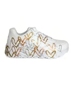 Deportivos Skechers de Niña modelo 314976L WMLT en blanco