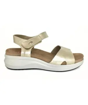 Sandalias Pl. E Fluchos de Mujer modelo F1475 en oro
