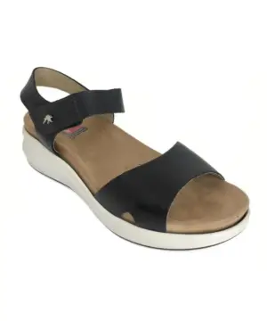 Alternative view of Sandalias Pl. E Fluchos de Mujer modelo F1475 en negro
