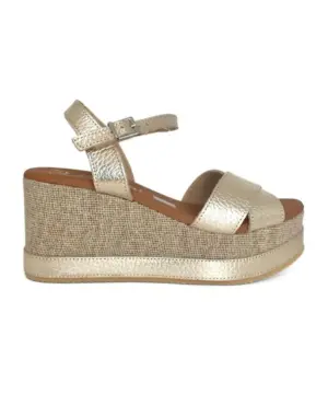 Sandalias Cuña Sandals de Mujer modelo 5736 en oro