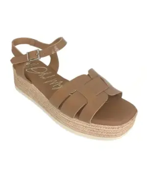 Alternative view of Sandalias Cuña Sandals de Mujer modelo 5702 en taupe