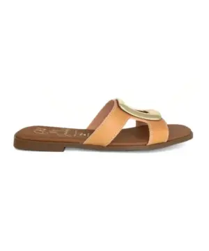 Sandalias Plana Sandals de Mujer modelo 5565 en naranja