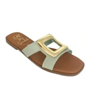 Alternative view of Sandalias Plana Sandals de Mujer modelo 5565 en verde