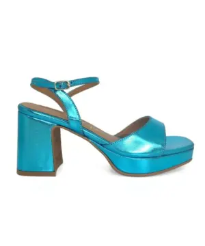 Sandalias Tacón Daniela Vega de Mujer modelo 2602P en azul