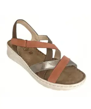 Alternative view of Sandalias Plana Walk & Fly de Mujer modelo 3394-47611 en marron