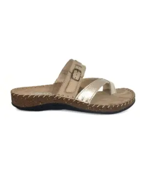 Sandalias Plana Walk & Fly de Mujer modelo 3891-22201 en taupe
