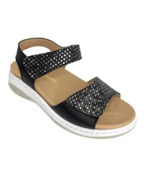Alternative view of Sandalias Pl. E Cayetano Gimenez de Mujer modelo 18570067001 en negro