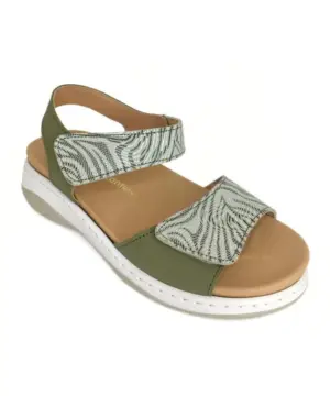 Alternative view of Sandalias Pl. E Cayetano Gimenez de Mujer modelo 18570067891 en verde