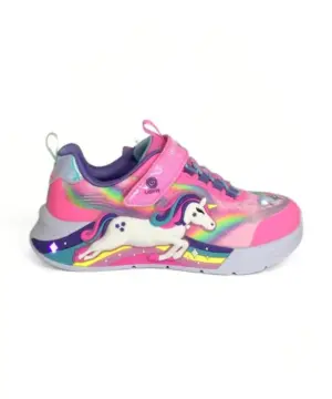 Alternative view of Deportivos Skechers de Niña modelo 302298L PKMT en rosa