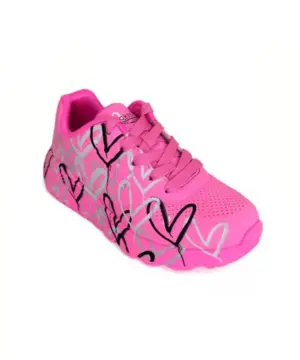 Alternative view of Deportivos Skechers de Niña modelo 314067L HPMT en fucsia