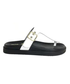 Sandalias Plana Limone Sul Garda de Mujer modelo 769 en blanco