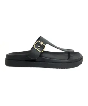 Sandalias Plana Limone Sul Garda de Mujer modelo 769 en negro