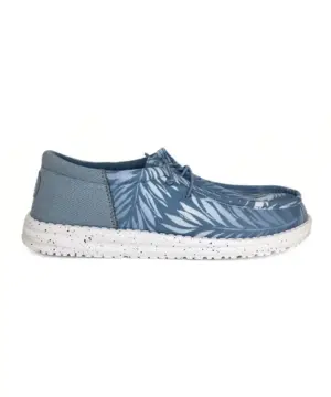 Mocasines Dude de Hombre modelo WALLY FUNKY PSYCH PALM en azul