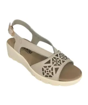 Alternative view of Sandalias Pl. E Treinta's de Mujer modelo 4335 en beige