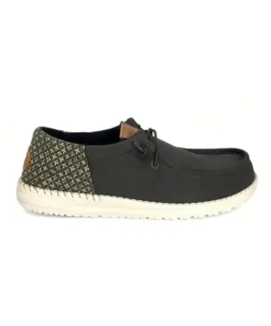 Mocasines Dude de Hombre modelo WALLY FUNKY BLOCK PRINT en negro