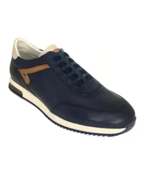 Alternative view of Deportivos Casual Fluchos de Hombre modelo F2189 en azul