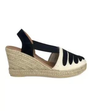 Sandalias Cuña Mediterranea de Mujer modelo 50225 en beige