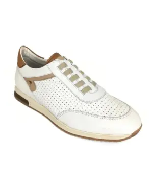 Alternative view of Deportivos Casual Fluchos de Hombre modelo F2189 en blanco