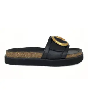 Sandalias Plana Vendetta By Claudia de Mujer modelo 5C-MICO en negro