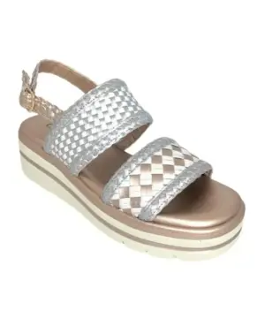 Alternative view of Sandalias Cuña Carmela de Mujer modelo 162255 en oro