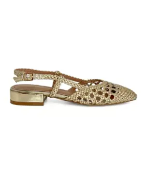 Manoletinas Kammi de Mujer modelo 9037 en oro