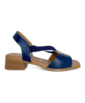 Sandalias Plana Valeria's de Mujer modelo 2108 en azul