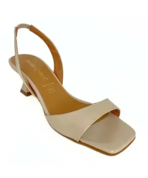 Alternative view of Sandalias Tacón Daniela Vega de Mujer modelo 2605 en beige