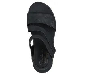 Alternative view of Sandalias Cuña Skechers de Mujer modelo 163532 BBK en negro