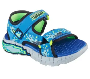 Sandalias Skechers de Niño modelo 402161L BBLM en azul