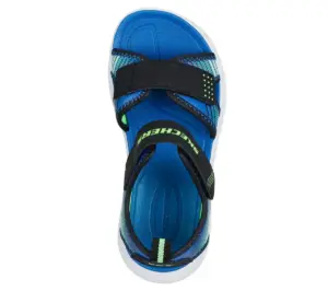 Alternative view of Sandalias Skechers de Niño modelo 407034L BKLM en azul