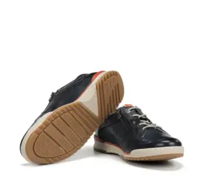 Alternative view of Zapatos Fluchos de Hombre modelo F2179 en azul