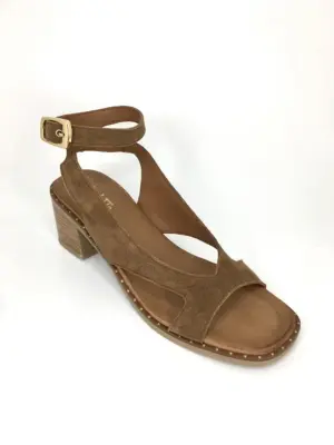 Alternative view of Sandalias Tacón Vendetta By Claudia de Mujer modelo ESPINA en marron