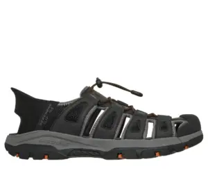 Sandalias Skechers de Hombre modelo 205187 BLK en negro