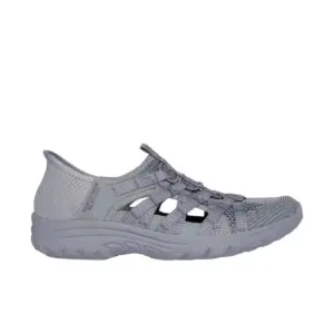 Sandalias Plana Skechers de Mujer modelo 158789 GRY en gris