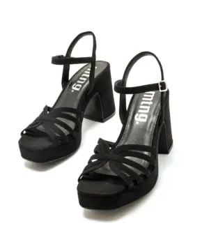 Alternative view of Sandalias Tacón Mustang de Mujer modelo 56646 en negro