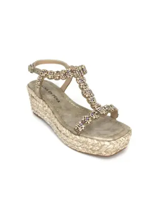 Alternative view of Sandalias Cuña Alma En Pena de Mujer modelo M50756 en bronce