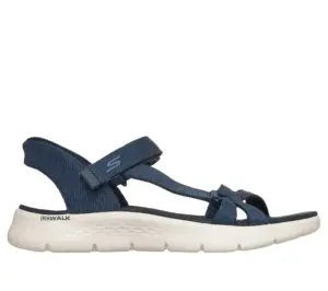 Sandalias Plana Skechers de Mujer modelo 141481 NVY en azul