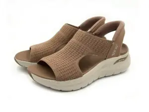 Alternative view of Sandalias Cuña Skechers de Mujer modelo 119466 MOC en taupe