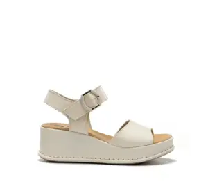 Sandalias Cuña Fluchos de Mujer modelo D9649 TIBET en beige