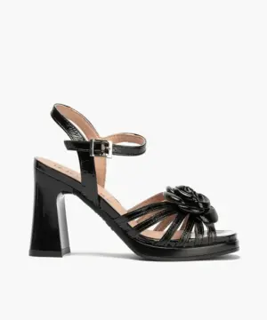 Sandalias Tacón Pitillos de Mujer modelo 11221 en negro