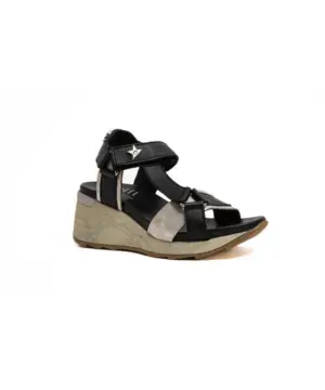 Alternative view of Sandalias Cuña Cetti de Mujer modelo C1317 en negro